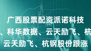 广西股票配资派诺科技、利尔达、科华数据、云天励飞、杭钢股份跟涨