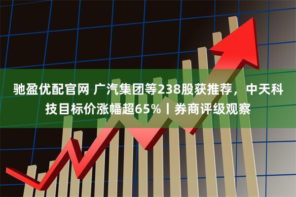 驰盈优配官网 广汽集团等238股获推荐，中天科技目标价涨幅超65%丨券商评级观察