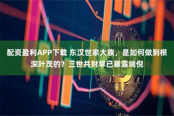 配资盈利APP下载 东汉世家大族,是如何做到根深叶茂的?三世共财早已暴露端倪